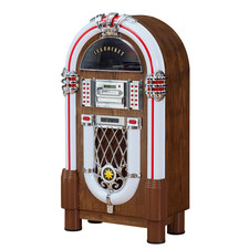 Arkrocket Taurus II Mid-Size Jukebox Vinyl Record Player Bluetooth CD Radio USB