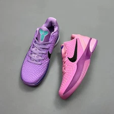 Mens Kobe 6 COTTON CANDY CW2190-150 Size US 7-12