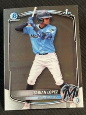 2025 Bowman Chrome 1st PROSPECT ROOKIE Fabian Lopez , item 2