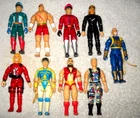 Lot #2 of Random 1990's Street Fighter & Mortal Kombat Figures - ALL INCOMPLETE
