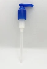 Pump Dispenser Bottle Blue – Refillable for Soap, Shampoo, Lotion