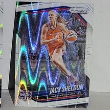  Panini 2025 Prizm WNBA seismic Jacy Sheldon Washington Mystics #113