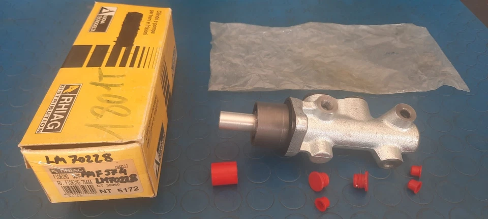 NT5172 RHIAG:CILINDRO/POMPA FRENO: FIAT FIORINO (146) PALIO SIENA STRADA PICK UP - Изображение 2 из 3