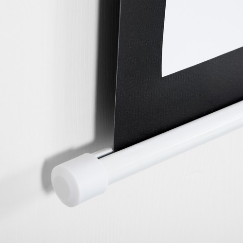 HOMCOM Telo Proiettore 100" Rapporto 16:9 Fissaggio a Muro e Soffitto Bianco - Afbeelding 10 van 10