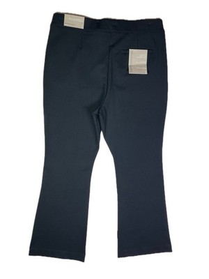 NWT Soft Surroundings Size L Black Essential Ponte Bootcut Pants