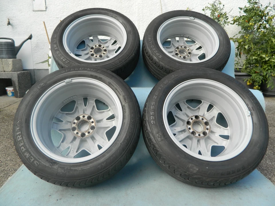 4x Mercedes Felgen ANKAA f. W220 u. C215 A2204010202 7,5 J x 17 Zoll ET 46 ★TOP★ - Bild 4 von 4