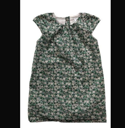 Girl’s Dress Green Daisy Flowers cotton dress Sz 6 Carters Summer Spring - Picture 5 of 20