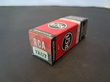 RCA Electron Tube 7AU7 New Old Stock