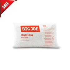 Big Joe Bean Bag Refill Safe & Durable for Child 100L of White Polystyrene Beans