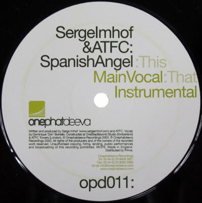 Serge Imhof & ATFC - Spanish Angel (12'')