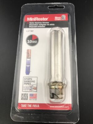 #ad #ad SIOUX CHIEF MINI RESTER WATER HAMMER ARRESTER 1 2quot; Male Thread connection 660 2 $17.49