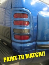 RAM PICKUP TAILLIGHT COVERS NOS 94-02 dodge 1500 2500 3500 - SUPERNICE!!! pair