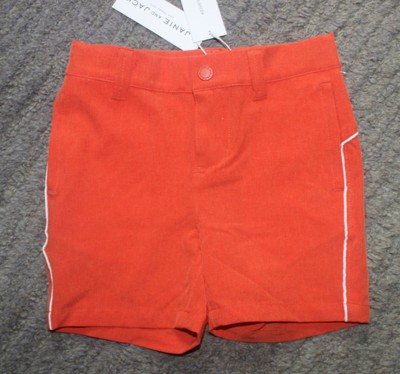 baby boy orange shorts