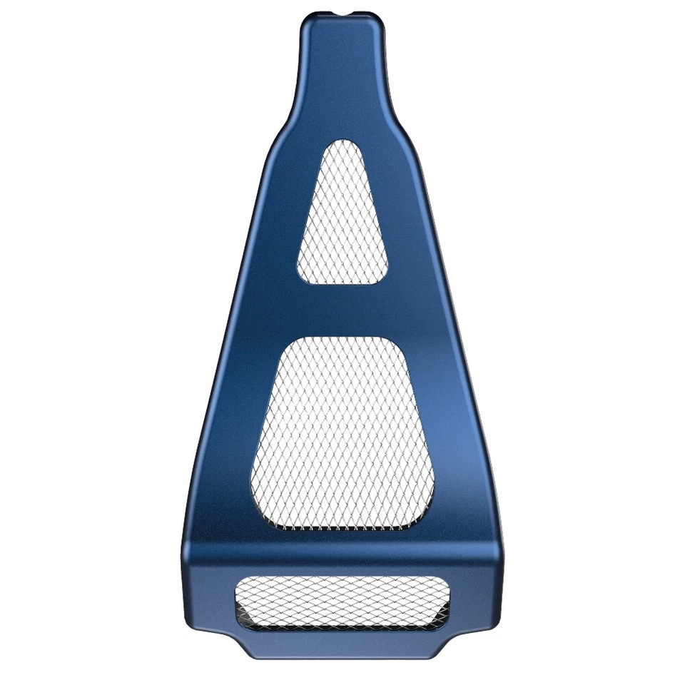 Alerón de barbilla Big Blue Pearl para Harley Davidson Touring 2009-2016 refrigerado por aire Foto 2 de 4