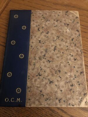 OCM Olice Cary MacDonald 1926 Yale 25 Copies Printed Poetry Elisha Camp Estate