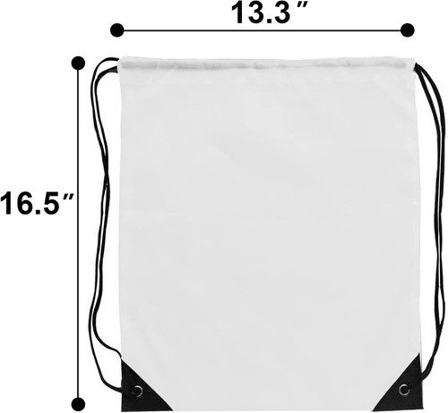 70-Pack Durable Drawstring Backpacks - Customizable Sackpacks for Adults - 第 4/8 張圖片