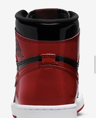 Nike Air Jordan 1 Retro High OG Bred Patent Men's sz 9
