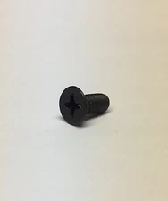SWR Bass Amp Large Flat Head Black Faceplate Screw. Pack of 4.  New!