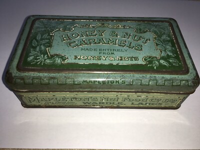 Mapleton's Nutter SCARCE C1910 ERA MAPLETON’S NUT FOOD Co WARDLE LANCS HONEY AND NUT ...