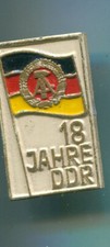 DDR Brosche 18 Jahre DDR (155)