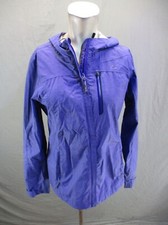 Paradox Size S Womens Nylon Blend Full Zip Stand Collar Pocket Rain Jacket 152