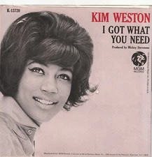 Kim Weston "I Got What You Need" & "Someone Like You" 1967 MGM 13720 Record & PS