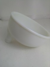 1941 SUNBEAM MILK GLASS BOWL FOR MIXER - JUICE BOWL ATTACHMENT