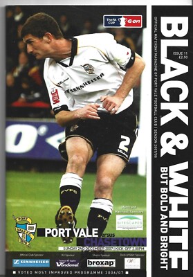 Port Vale gegen Chasetown, 2. Dezember 2007, FA Cup 1. Runde