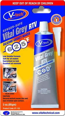 V-Tech Brand VT-152 Quality Vital Grey RTV Silikon Sofortdichtung Maschine (85gm)