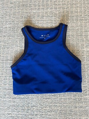Excellent WILO Melboune Australia Royal Blue Sports Bra Size: M