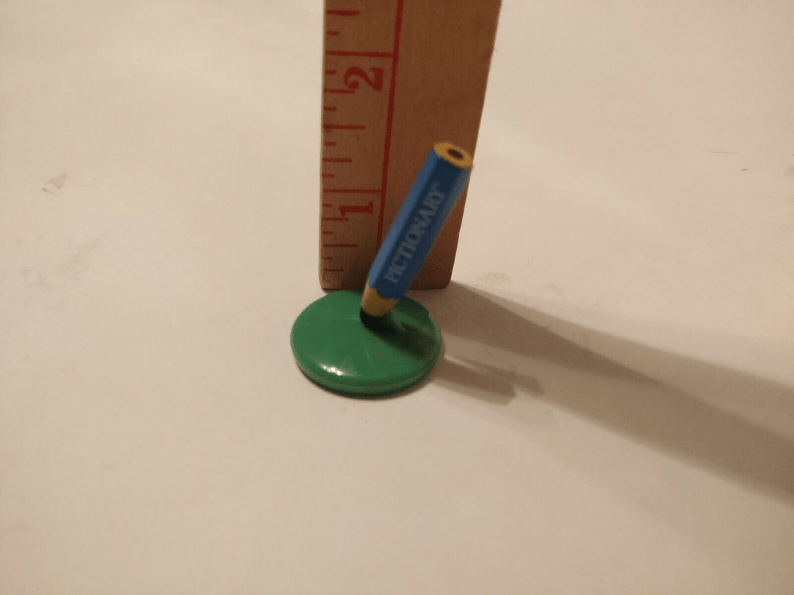 Pictionary 2009 Game Replacement Parts Pencil Pawns Tokens Pieces Green pictionary-2009-game-replacement-parts-pencil-pawns-tokens-pieces-green