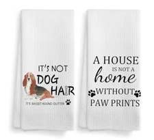 Basset Hound Towel Dog Kitchen Towels Basset Hound Dog Kitchen Towels and Dis...