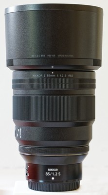 Nikon Nikkor Z 85mm f/1,2 S Objektiv, gebraucht - wie neu