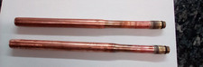 Kitchen mixer replacement copper pipes/tails (12mm thread endx15mm) 245mm long