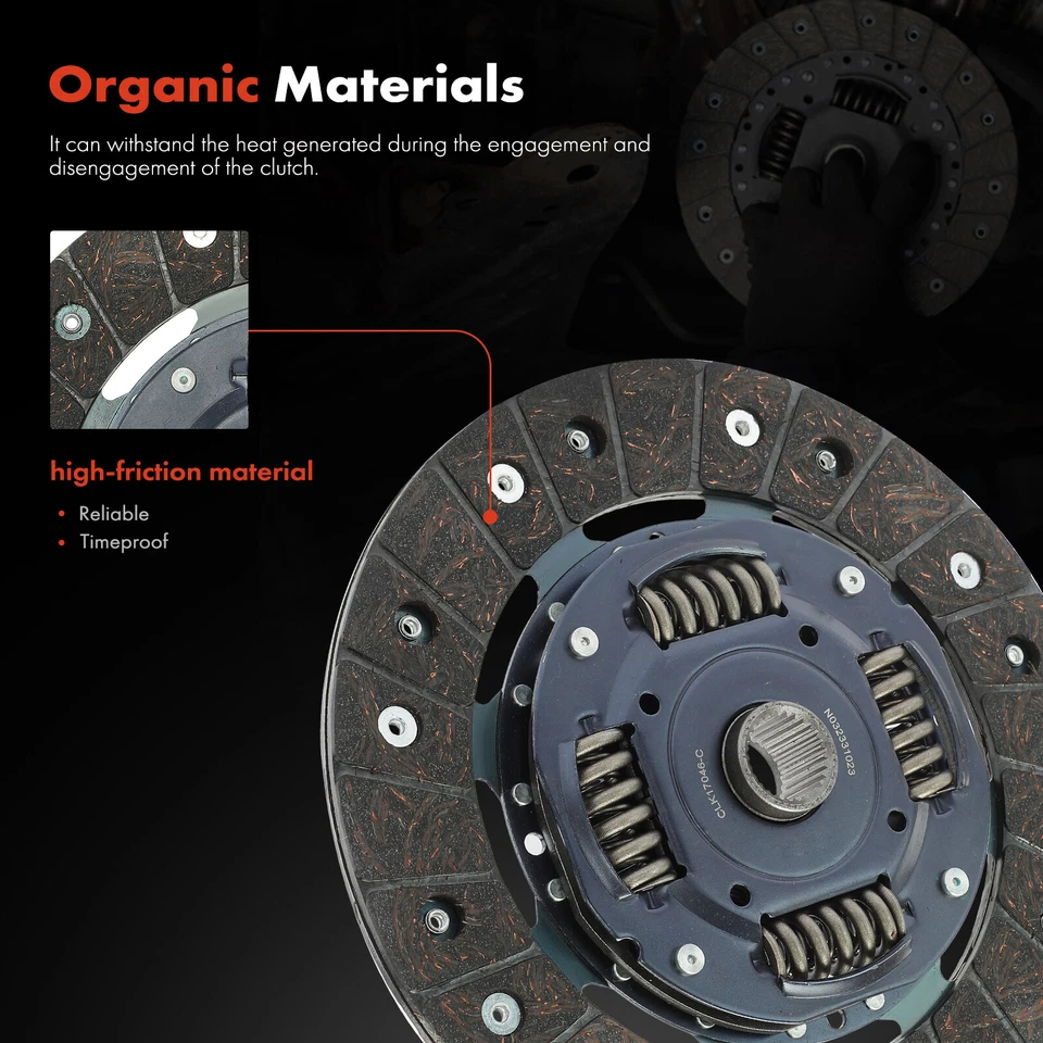 Kit de embrague de transmisión y volante para Volkswagen Golf 99-06 Jetta Beetle 2,0 L Foto 4 de 4