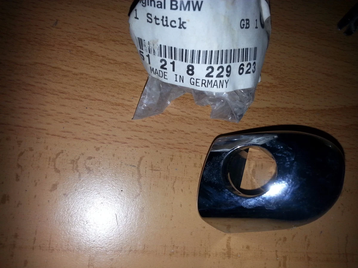 NEW BMW 51218229623 Cover left chromium-plated E46 | eBay