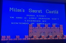 Milon's Secret Castle (Nintendo NES, 1988) Cartridge Only Tested
