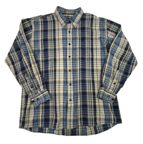 ABERCROMBIE & FITCH | Men's Plaid 100% Cotton Button Up Shirt | Size XL - Picture 1 of 10