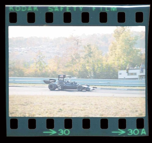 Tom Pryce #16 Shadow DN3 - 1974 Watkins Glen Grand Prix - Vintage Race Negative - Picture 2 of 2
