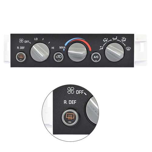 A/C Heater Climate Control For 1996 97-2000 Chevy Suburban Tahoe 9378805 1572547 - Picture 3 of 9