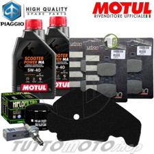 Tagliando PIAGGIO Beverly 400 Tourer 2008 2009 2010/Kit Olio Filtri Pastiglie ec