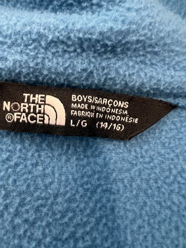 The North Face Antora Dryvent Gry Red Hooded Zip Insulated Jacket Youth L 14/16 - Picture 4 of 5