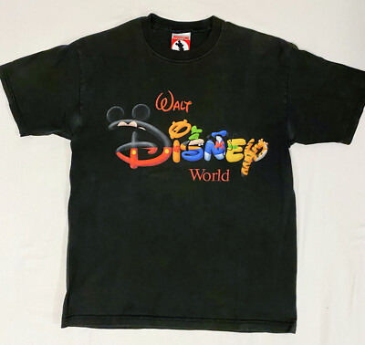 Vintage 90's Mickey Inc Walt Disney World T-Shirt Goofy Donald