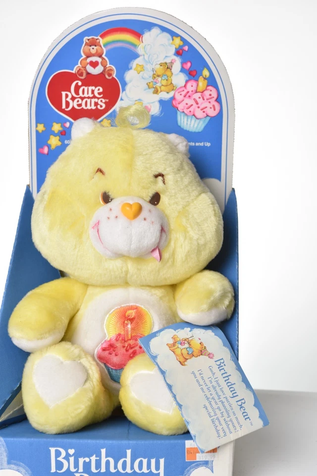 Vintage Care Bears: BIRTHDAY BEAR (1983), Kenner (61120). In original box. - Image 4 of 4