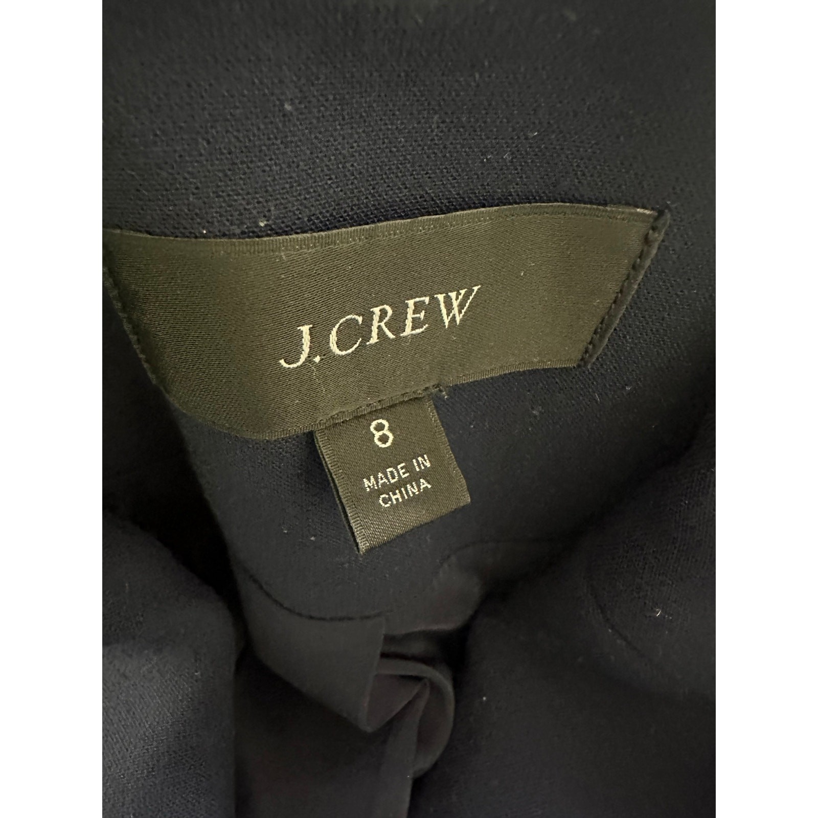 J. Crew Devon Blazer Two Button Polyester Blend S… - image 3