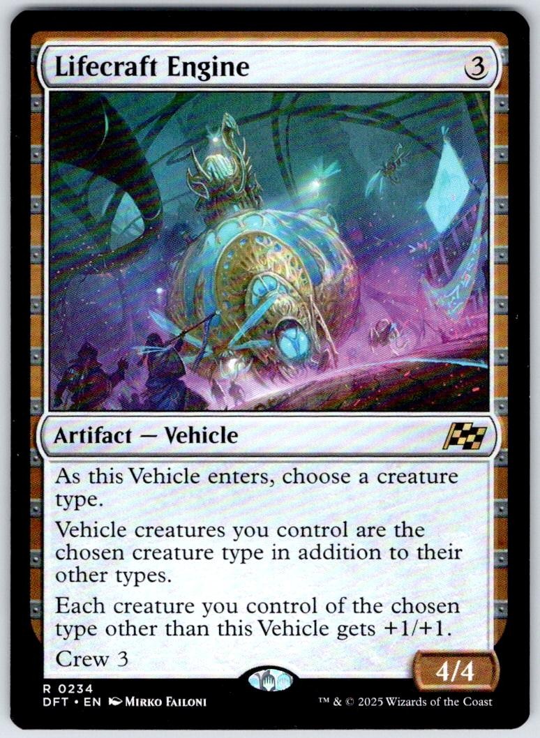 Lifecraft Engine 234 Rare Aetherdrift Magic: The Gathering Near Mint