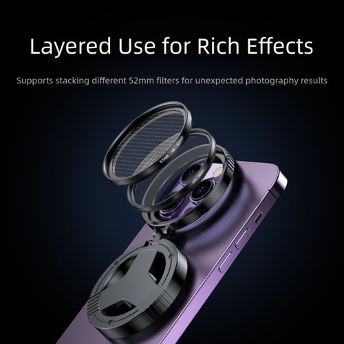 CPL Filter for Phone with Magnetic Lens Holder and Travel Carrying Case - Picture 8 of 17