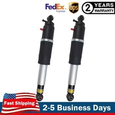 Pair Rear Air Ride Suspension Shock for Chevrolet GMC Cadillac Escalade 25979391