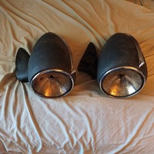 1936 Packard Headlights - Pair W Mounts