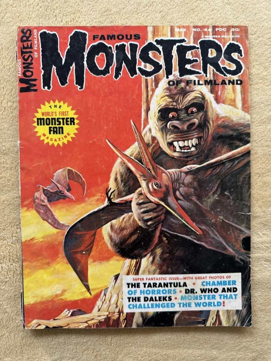 Famous Monsters Of Filmland In Collectible Comic Magazines for